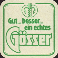 Beer coaster gosser-85