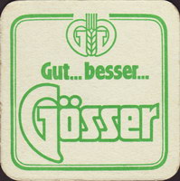 Beer coaster gosser-86