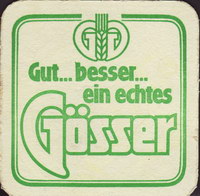 Beer coaster gosser-87