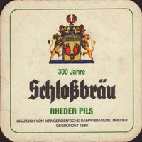 Beer coaster graflich-von-mengersensche-dampfbrauerei-rheder-2