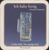 Beer coaster grafliche-brauerei-arco-valley-13-zadek