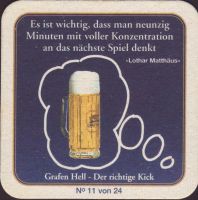 Beer coaster grafliche-brauerei-arco-valley-18-zadek