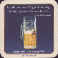 Beer coaster grafliche-brauerei-arco-valley-21-zadek