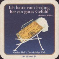 Beer coaster grafliche-brauerei-arco-valley-22-zadek