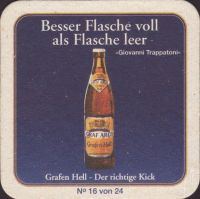 Beer coaster grafliche-brauerei-arco-valley-23-zadek