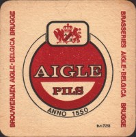 Pivní tácek grandes-brasseries-reunies-aigle-belgica-10