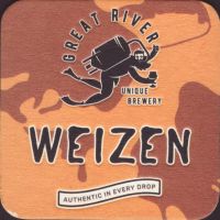 Beer coaster great-river-unique-6