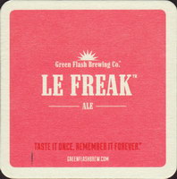 Beer coaster green-flash-3