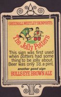 Beer coaster greenall-whitley-28-zadek-small