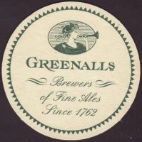 Beer coaster greenall-whitley-30-zadek