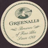 Beer coaster greenall-whitley-31-oboje