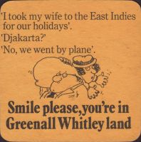 Pivní tácek greenall-whitley-38-zadek