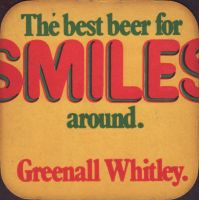 Beer coaster greenall-whitley-40