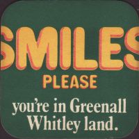 Beer coaster greenall-whitley-40-zadek-small