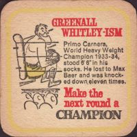 Beer coaster greenall-whitley-43-zadek