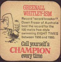 Beer coaster greenall-whitley-51-zadek