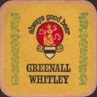Pivní tácek greenall-whitley-62