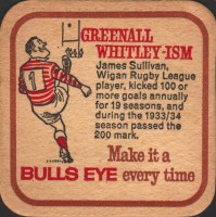 Beer coaster greenall-whitley-62-zadek-small