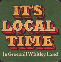 Beer coaster greenall-whitley-8-zadek