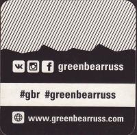 Beer coaster greenbearruss-2-zadek