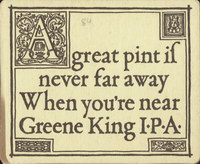 Beer coaster greeneking-37