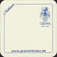 Beer coaster greiner-2-zadek-small