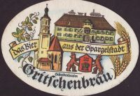 Pivní tácek gritschenbrau-1