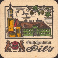 Beer coaster gritschenbrau-2-zadek