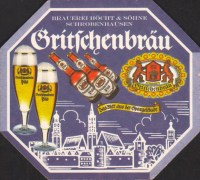 Beer coaster gritschenbrau-3-zadek