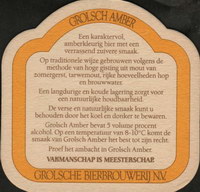 Beer coaster grolsche-103-zadek