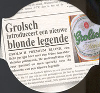 Beer coaster grolsche-20-zadek