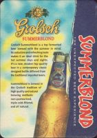 Beer coaster grolsche-380-zadek
