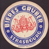 Beer coaster gruber-schiltigheim-1