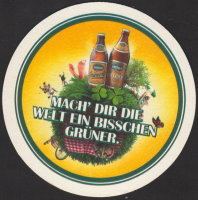 Beer coaster gruner-brau-10-zadek