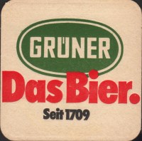 Beer coaster gruner-brau-11-small