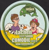 Beer coaster gruner-brau-13-zadek-small