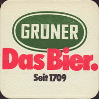 Beer coaster gruner-brau-3-oboje