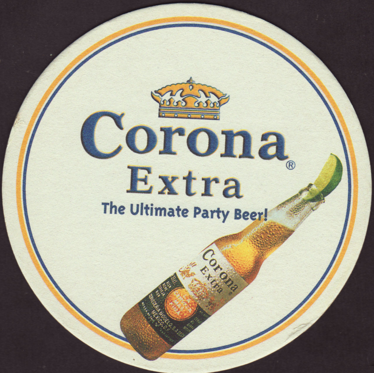 Details about    Corona Extra Cerveza Mexican Tin Beer Coasters-Cantina Set of 6-MINT 