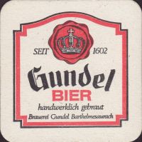 Pivní tácek gundel-1