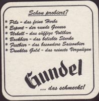 Pivní tácek gundel-1-zadek