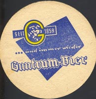 Beer coaster guntrum-brau-1-zadek