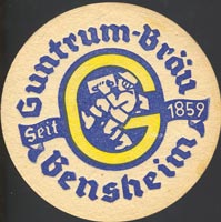 Beer coaster guntrum-brau-1