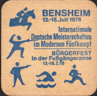 Beer coaster guntrum-brau-15-zadek