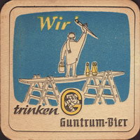 Beer coaster guntrum-brau-3-small