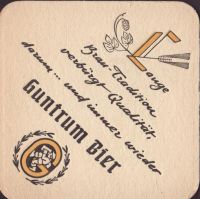 Beer coaster guntrum-brau-4-zadek