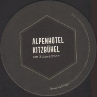 Beer coaster h-alpenhotel-kitzbuhel-1