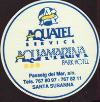 Beer coaster h-aquamarina-1