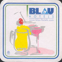 Beer coaster h-blau-1