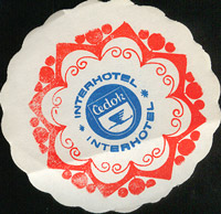 Beer coaster h-cedok-interhotel-1