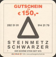 Beer coaster h-gasthof-siegl-1-zadek-small